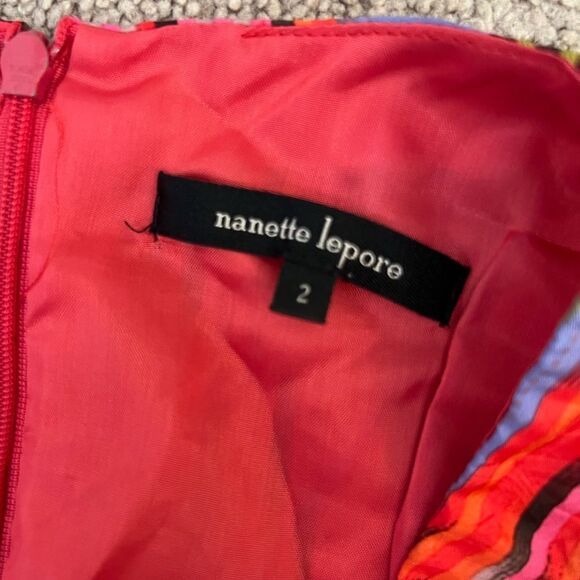 Nanette Lepore Silk Dress2 - Picture 4 of 11